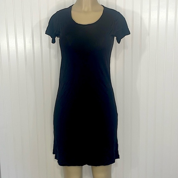 SilkSilky Black Silk Knitted Elegant Nightgown Dress Size Medium NWOT - Picture 3 of 13
